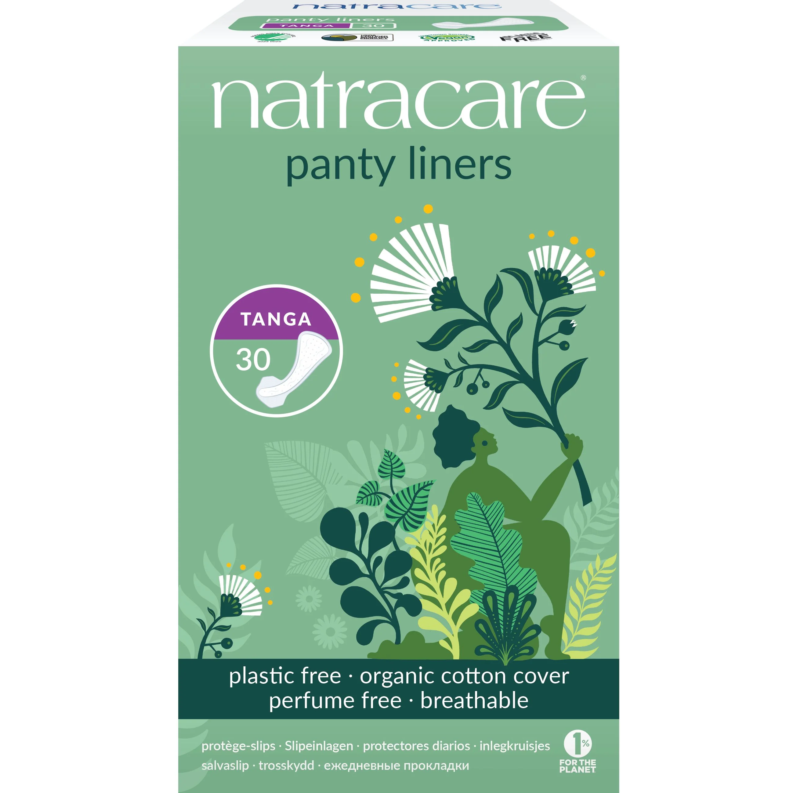 Fine Natracare Panty Liner Tanga Organic