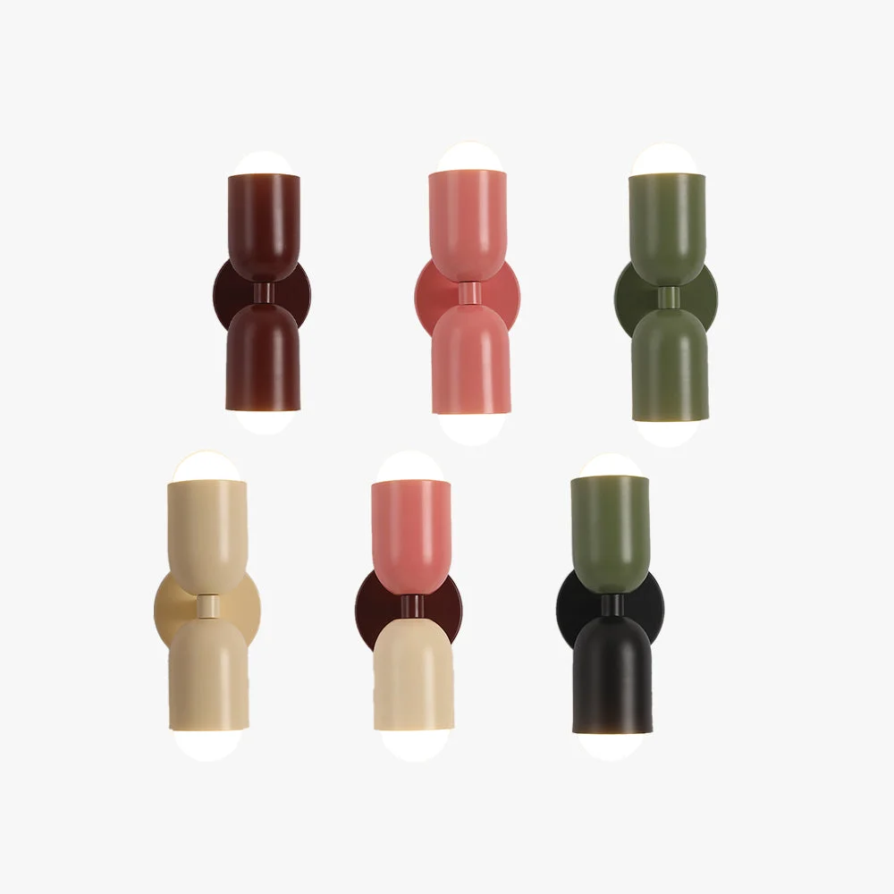 Durable Morandi Doppelköpfige Wandleuchte Luxury