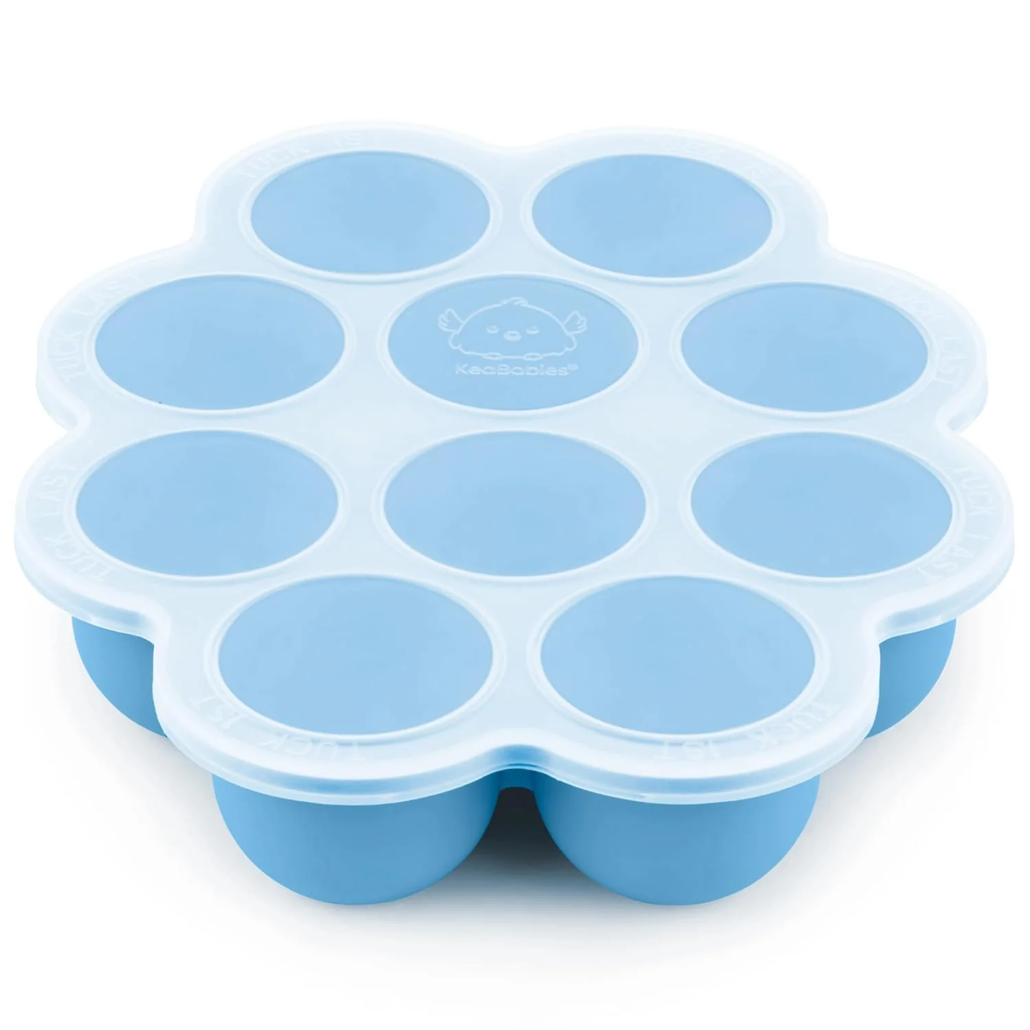 Superior KeaBabies Silicone Food zer Trays with Lid 2oz x 10 Pods Baby Food Storage Containers Easy Puree Meal Prep Breast Milk Silicone zer Molds Crafted