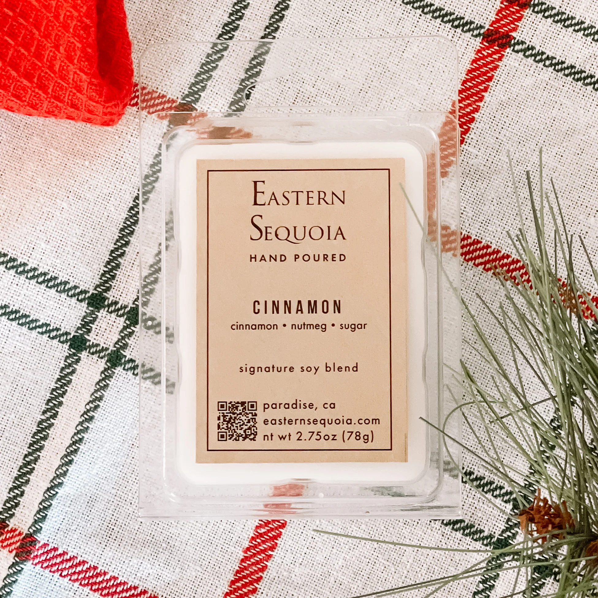 Smooth Cinnamon Wax Melts Recyclable