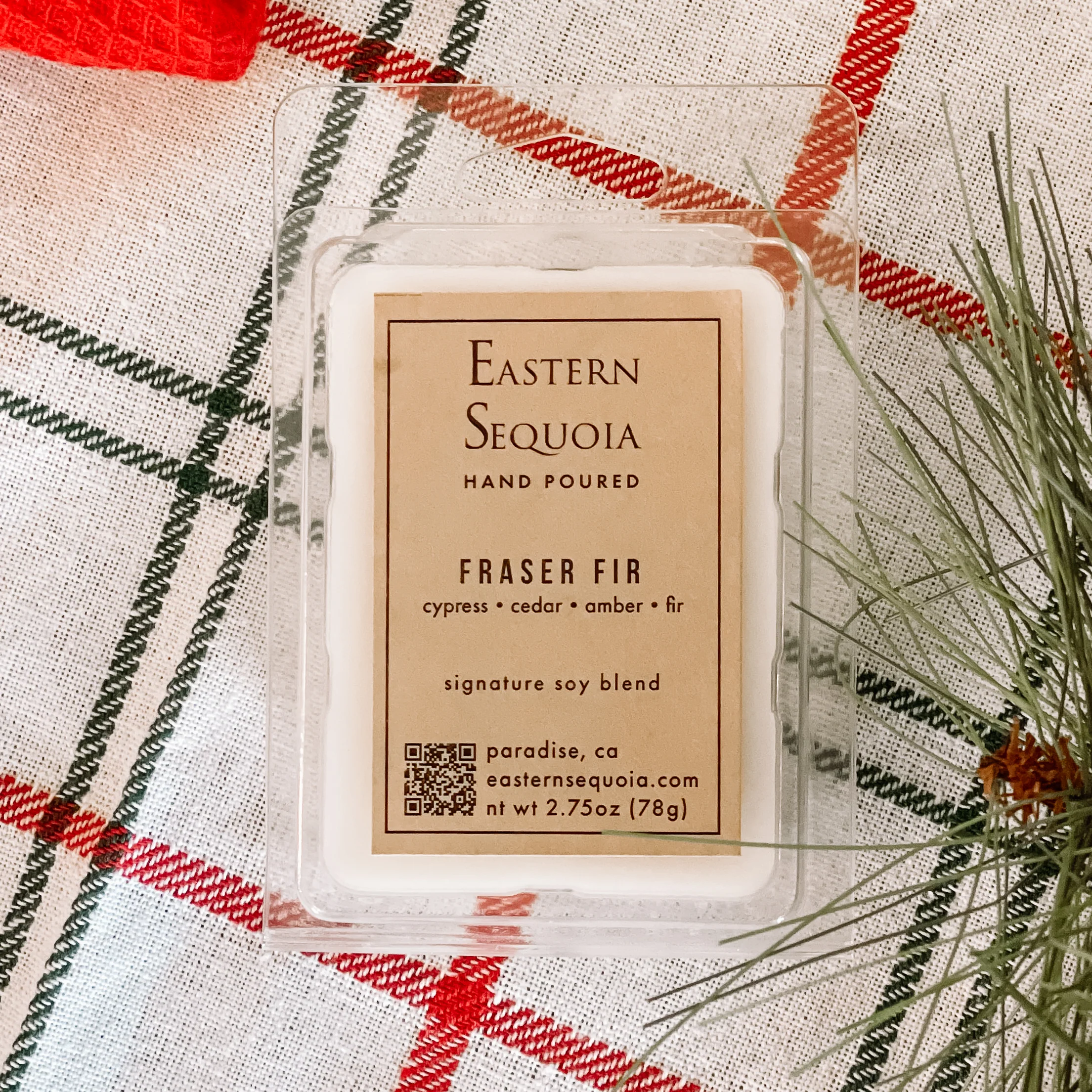 Classic Fraser Fir Wax Melts Original Design