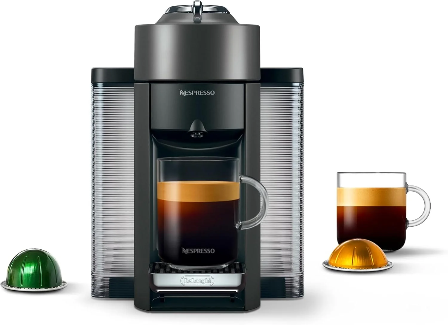 Unique Nespresso Vertuo Coffee and Espresso Maker by De'Longhi Graphite Metal Exclusive