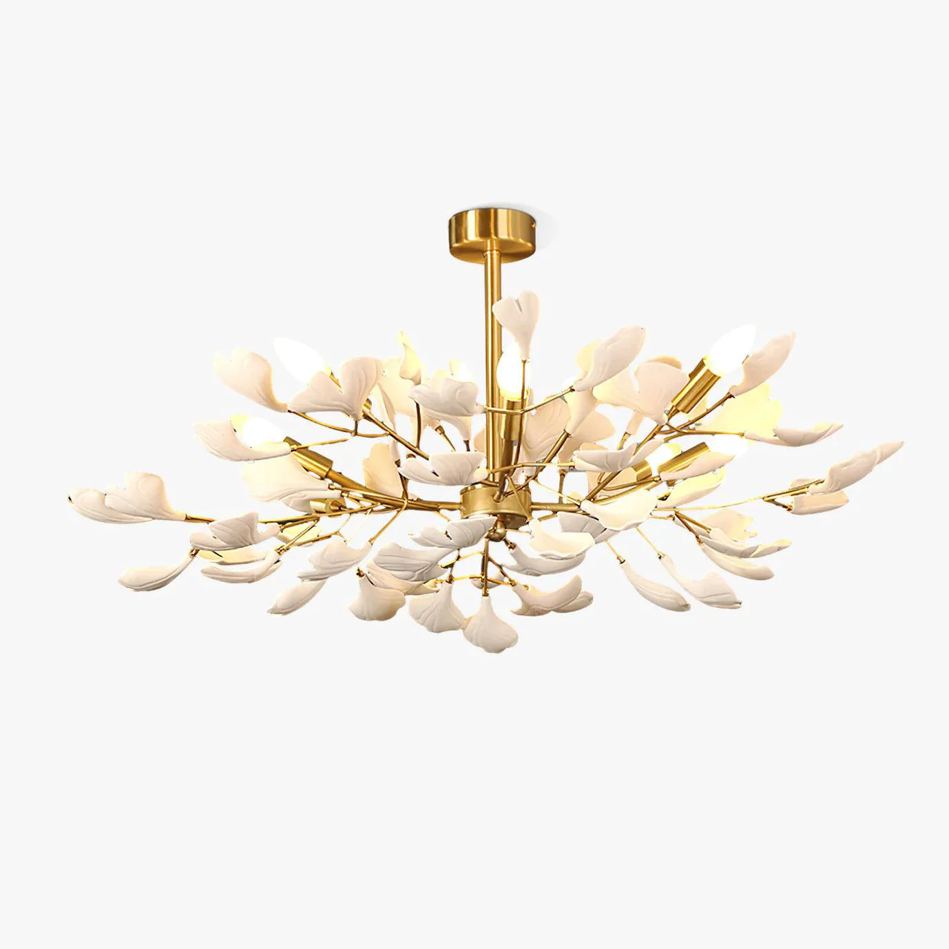 Soft Gingko Chandelier J Refined