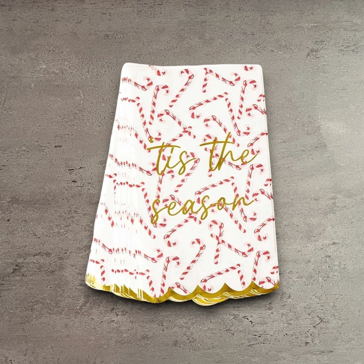 Original Peppermint Toile Paper Guest Towel Packs Efficient