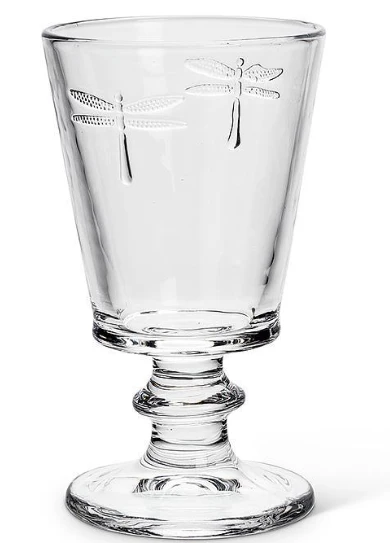 Durable Dragonfly Wine Glass Clean