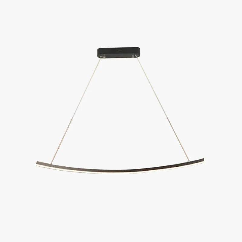 Original Minimalist Linear Metal Pendant Light Trusted