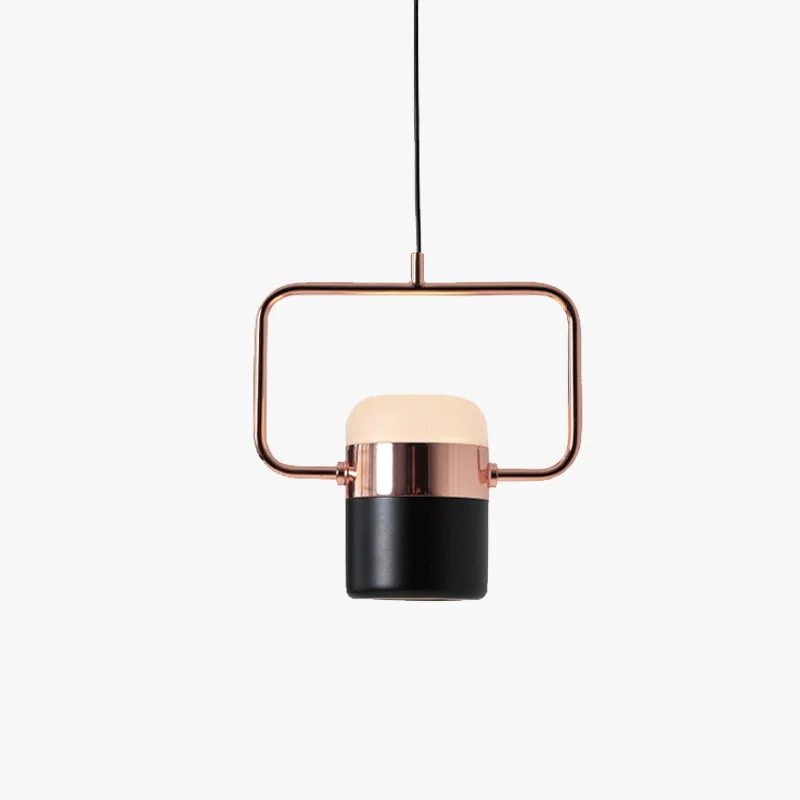 Smooth Cooley Modern Industrial Scandinavian Metal Glass Pendant Light，White Black Detailed