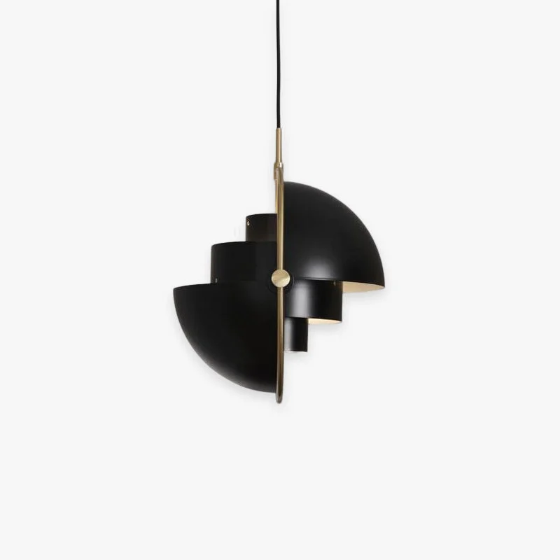 Natural Modern Geometric Metal Pendant Light Kitchen Island Contemporary