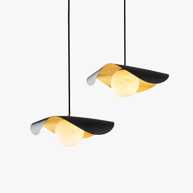 Selected Eveline Modern Nordic Minimalist Metal Marble Pendant Light Black Responsible