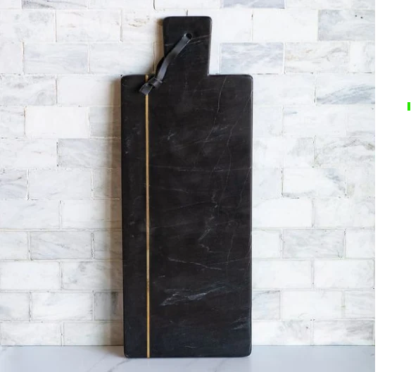Verified Black Marble Cheese Board Prestigious