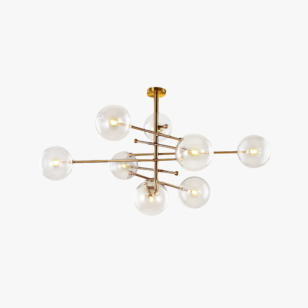 Original Valentina Modern Bubble Pendant Light Gold Outstanding