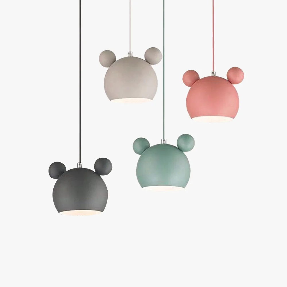 High-Performance Morandi Modern Cartoon Beer Shape Metal Pendant Light Multicolor High-Grade