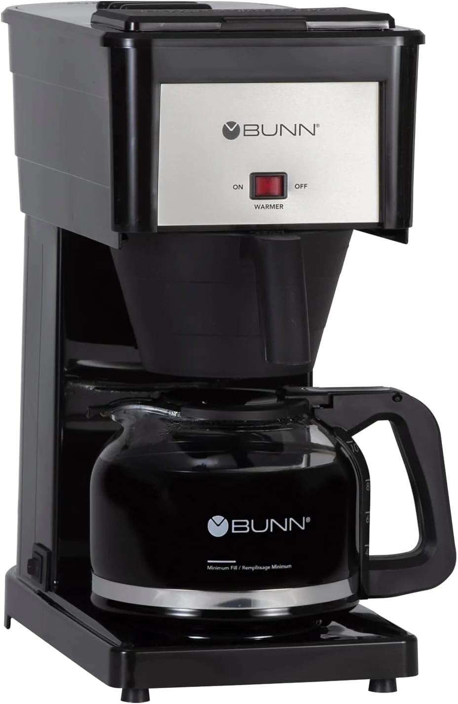 Traditional Bunn Grbd Velocity Brew High Altitude 10-Cup Home Brewer Black Clean