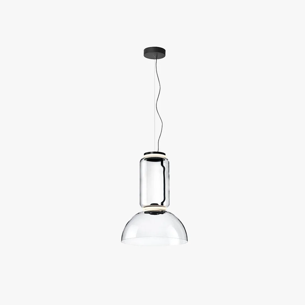 Proven Hailie Minimalist Combination Glass Pendant Light Clear Top-Quality