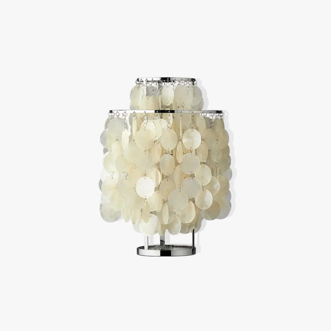 Environmentally Friendly Shell Table Lamp Long-Lasting
