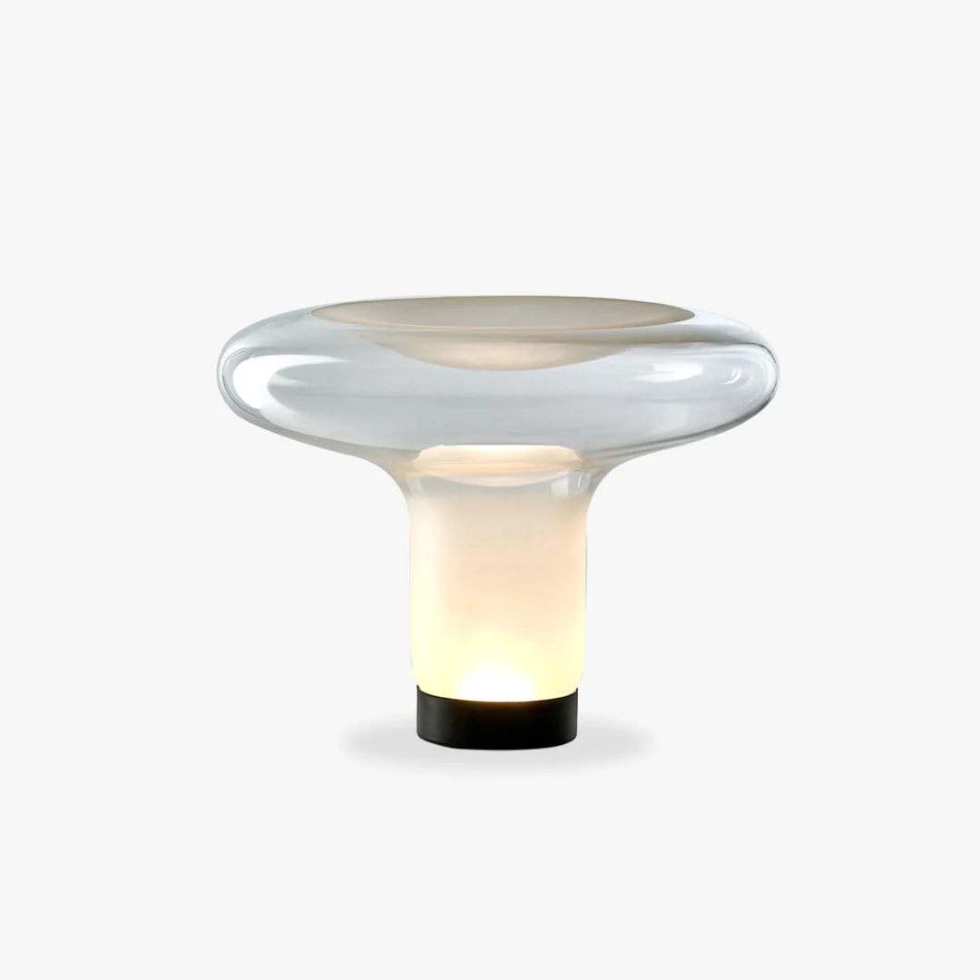 Modern Italian Glass Table Lamp Reliable