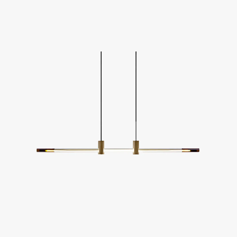 Detailed Minimalist Linear Dining Room Bar Pendant Light Comfortable