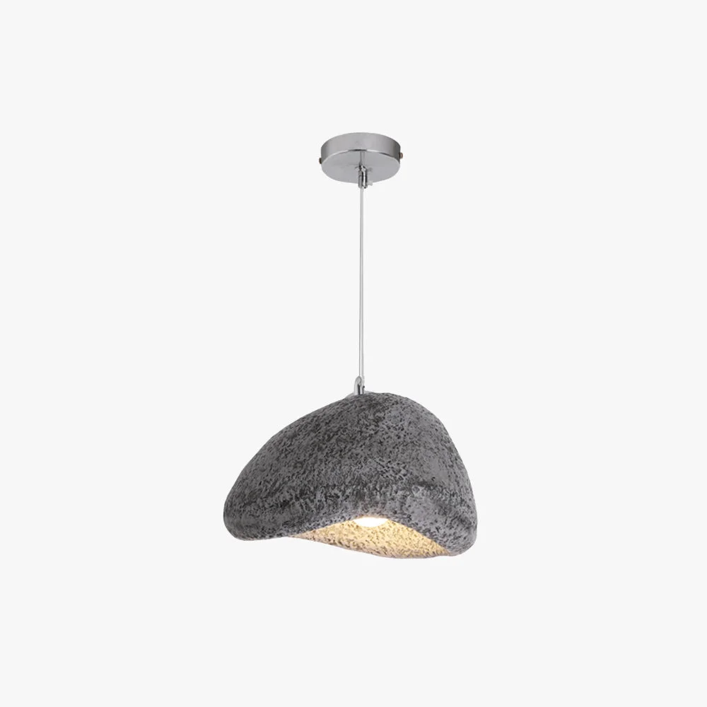 Optimized Byers Wabi Sabi Bread Shape Resin Pendant Light Resin 4 Color Minimalist