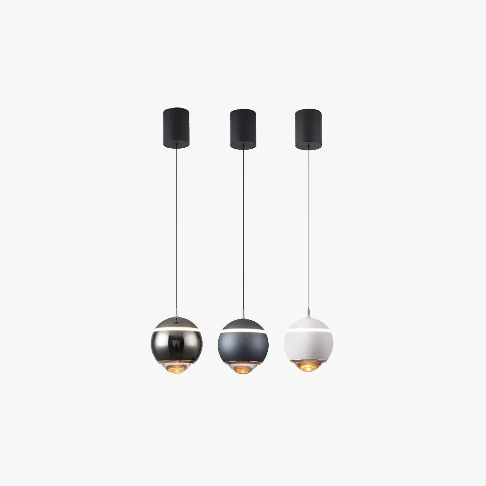 Premium Material Valentina Modern Round LED Pendant Light Kitchen Island Smart