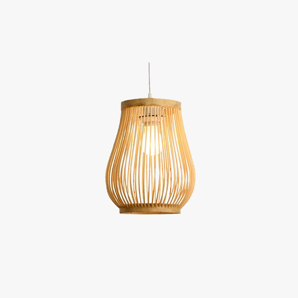Elegant Muto Designer Handmade Weave Bamboo Pendant Light Quality