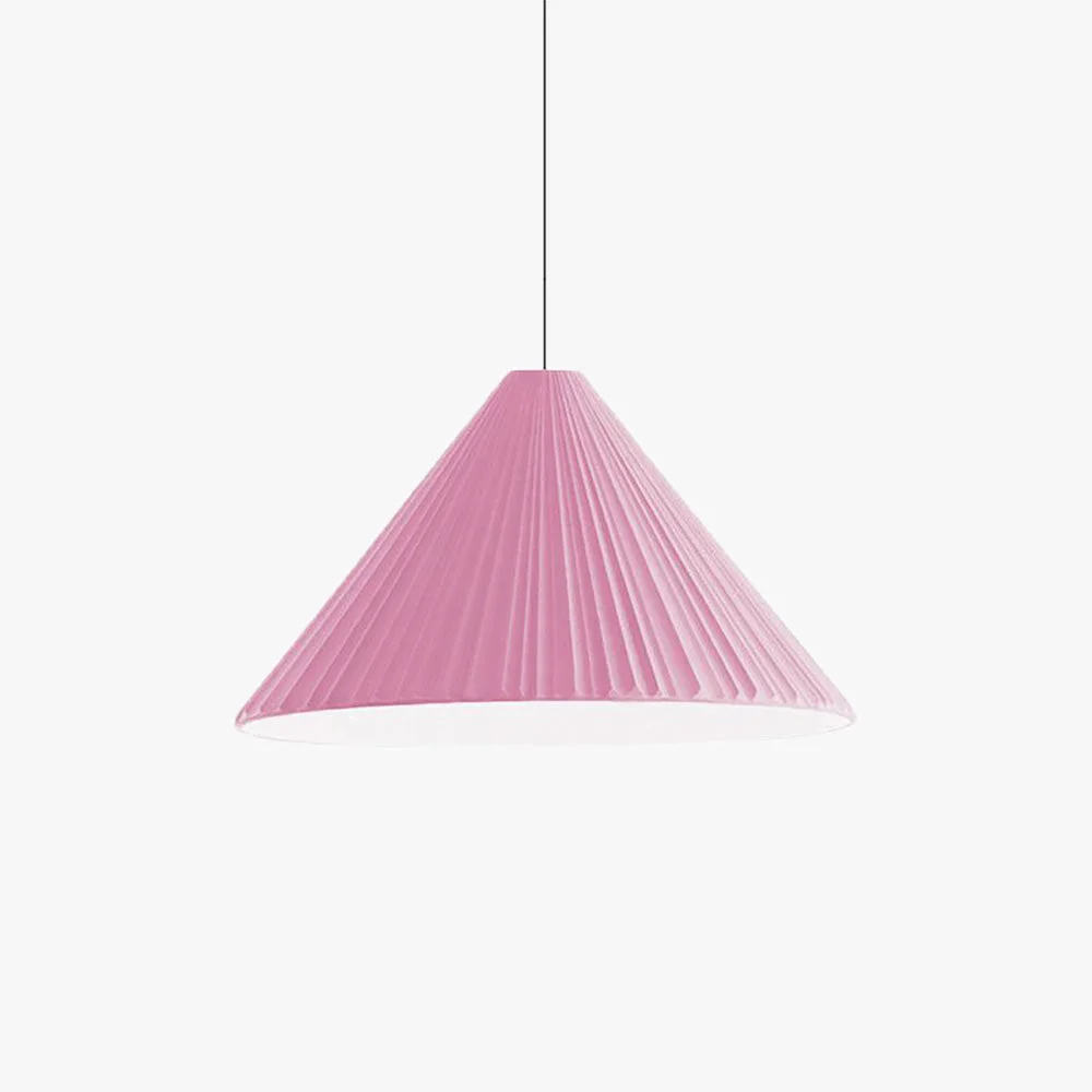 Long-Lasting Cairns Modern Nordic Triangle Metal Resin Pendant Light White Pink Blue Sophisticated