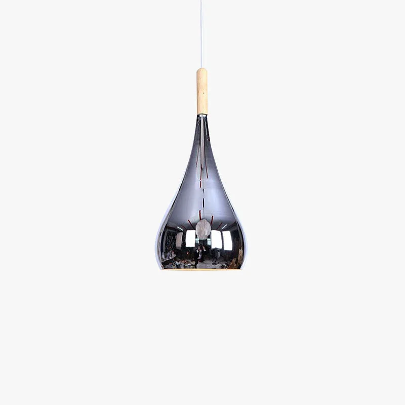 Exclusive Avi Pendant Light Teardrop Modern Metal Rose Gold Chrome Kitchen Islands Comfortable