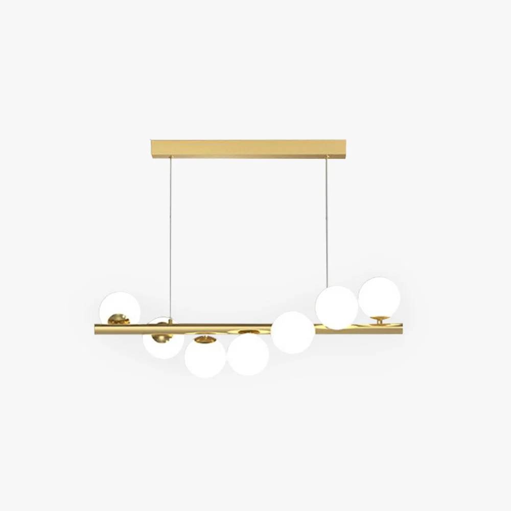 Convenient Valentina Nordic Linear LED Pendant Light 7 9 11 Heads Top-Quality