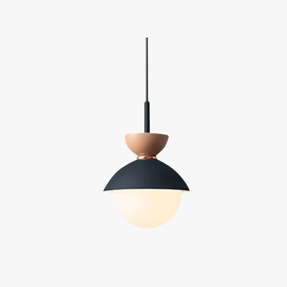 Specialty Morandi Nordic Minimalist Globe Pendant Light Pink Gray Light Blue Navy Fine