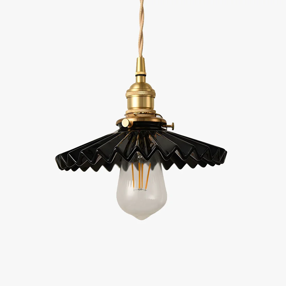 Fine Crafted Alessio Industrial Vintage Rustic Metal Pendant Light Black White Relaxed