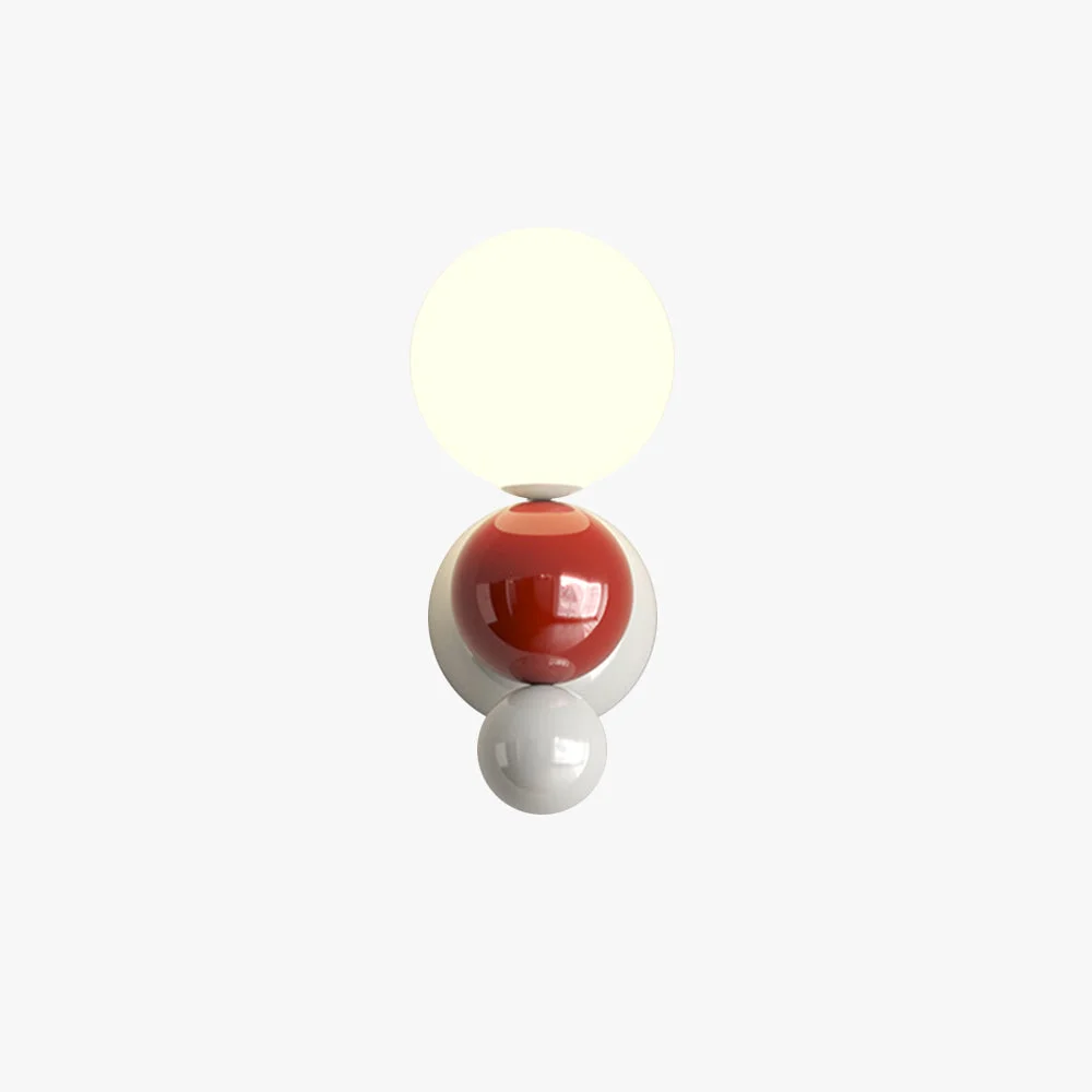 Refined Valentina Modern LED Wall Lamp White Metal Bedroom Living Room Classic