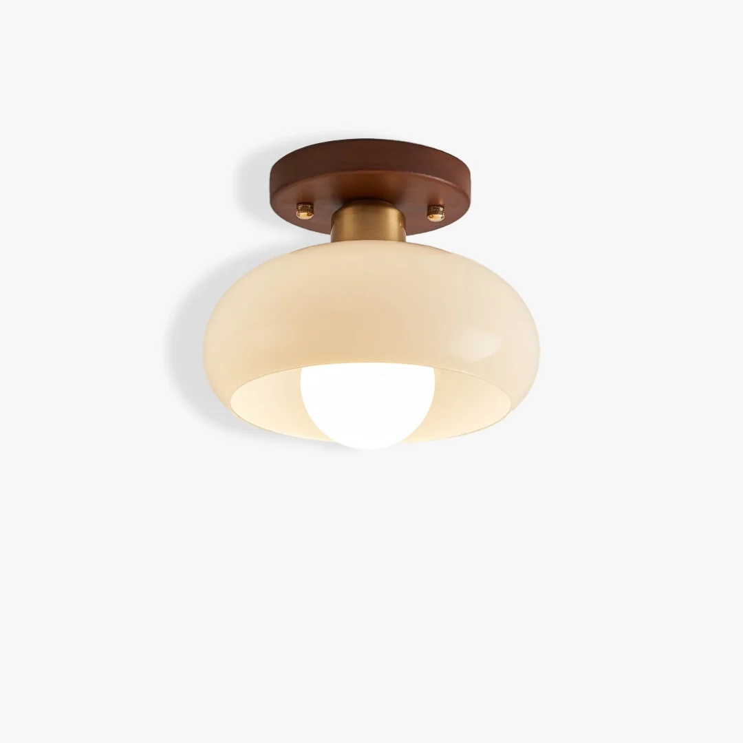 High-End Boris Wood Ceiling Lamp Fashionable