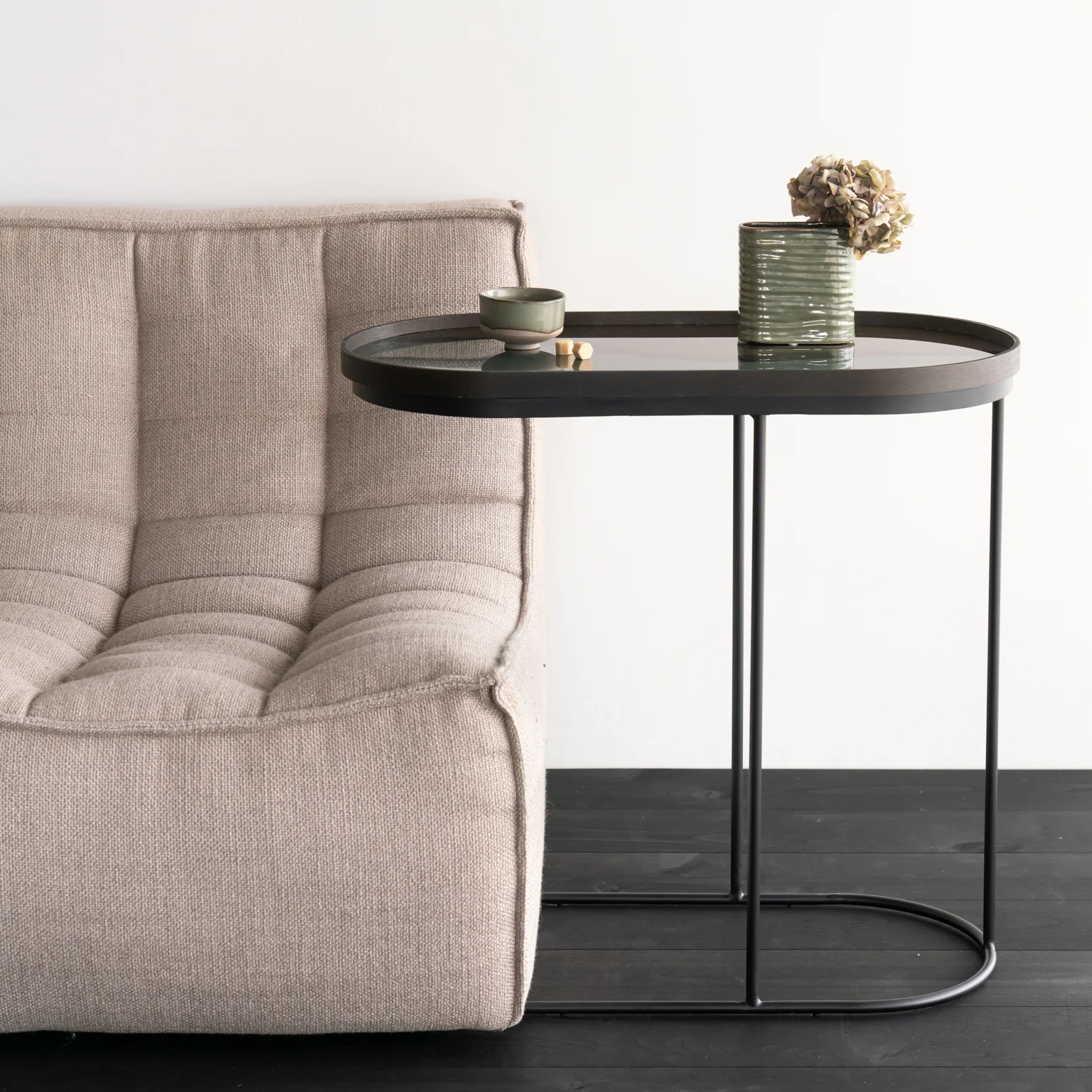 Elegant Tray Side Table Oblong 69cm Outstanding