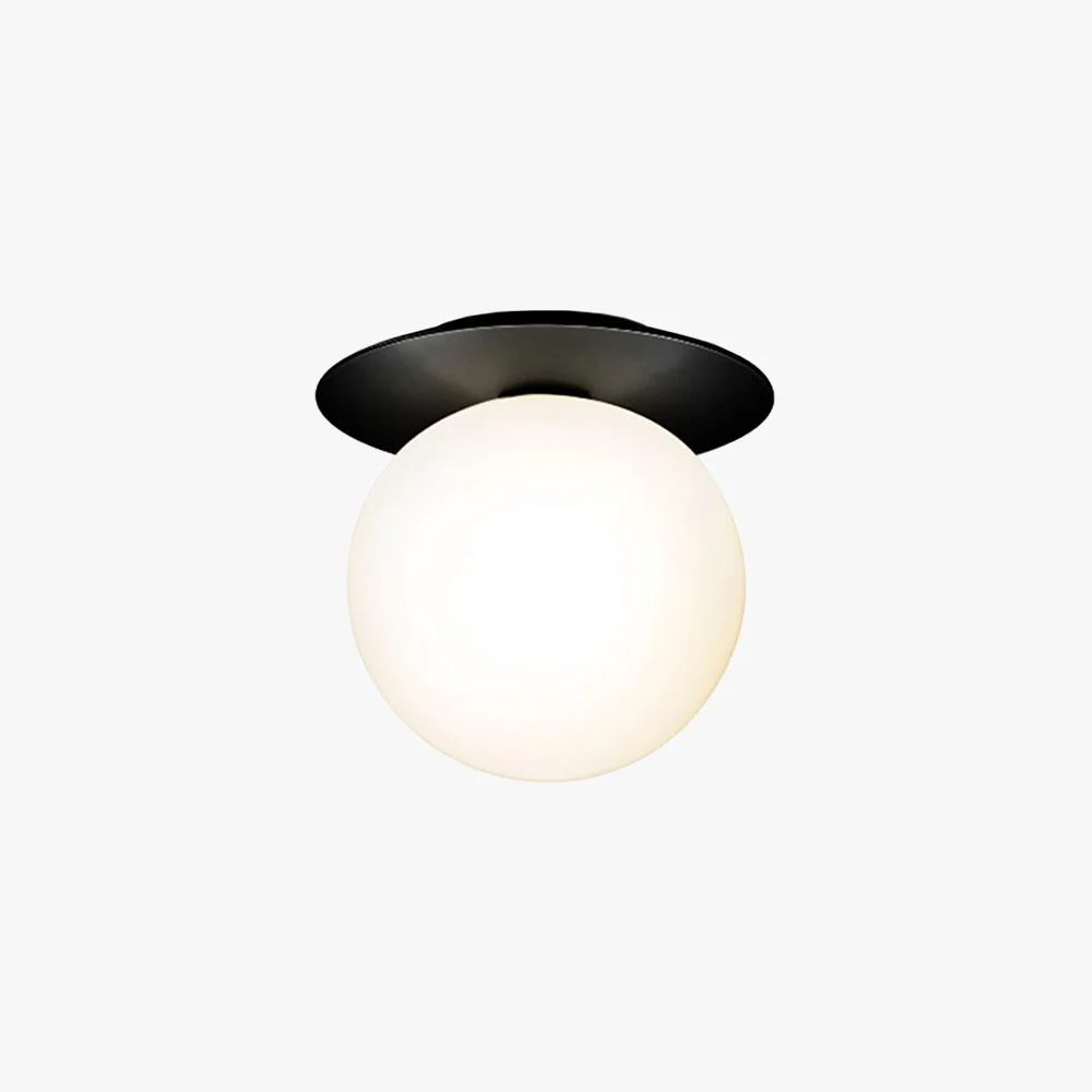 Smooth Valentina Flush Mount Ceiling Light Black Brass Gold Silver High-End