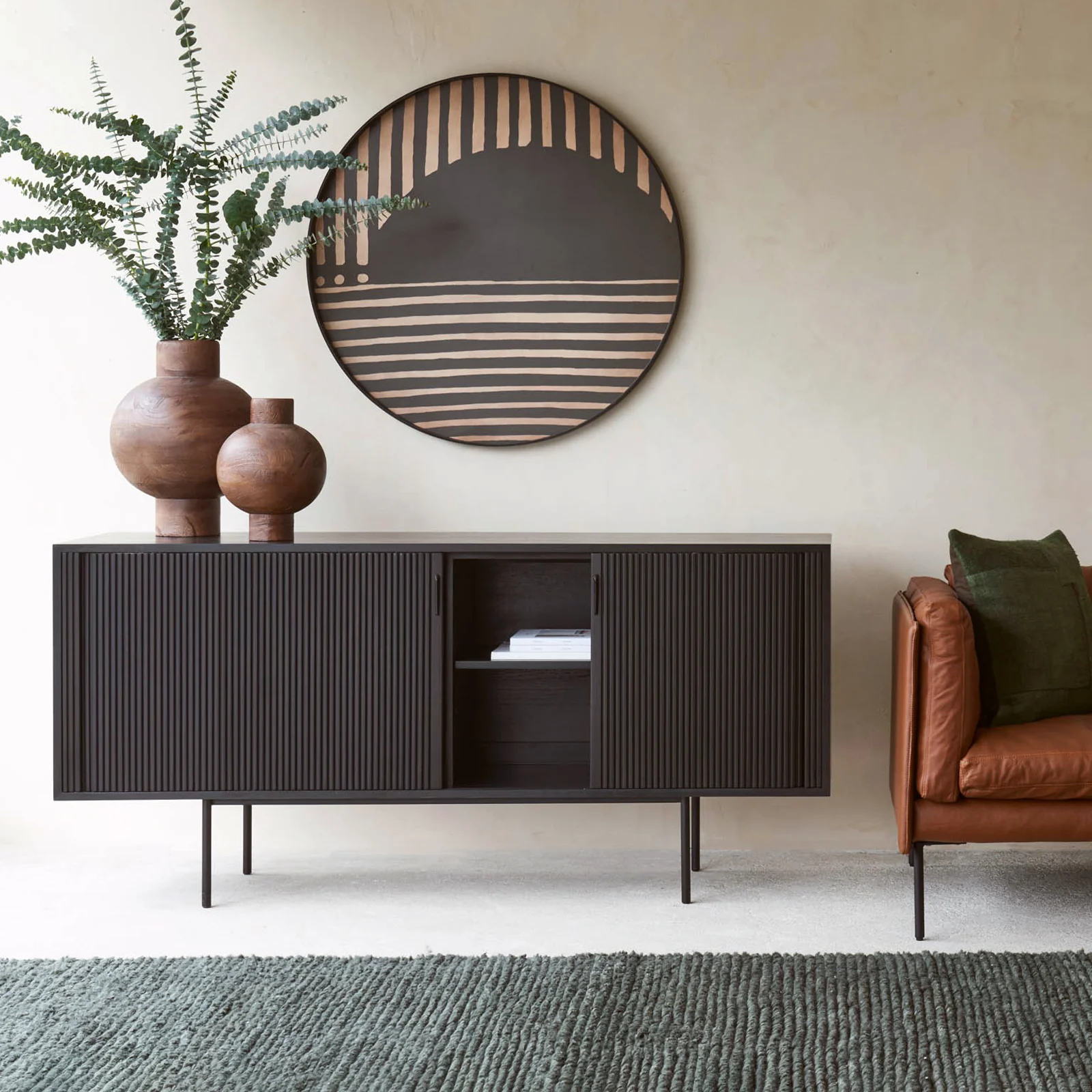 Refined Roller Max Sideboard Teak 168cm High-Grade