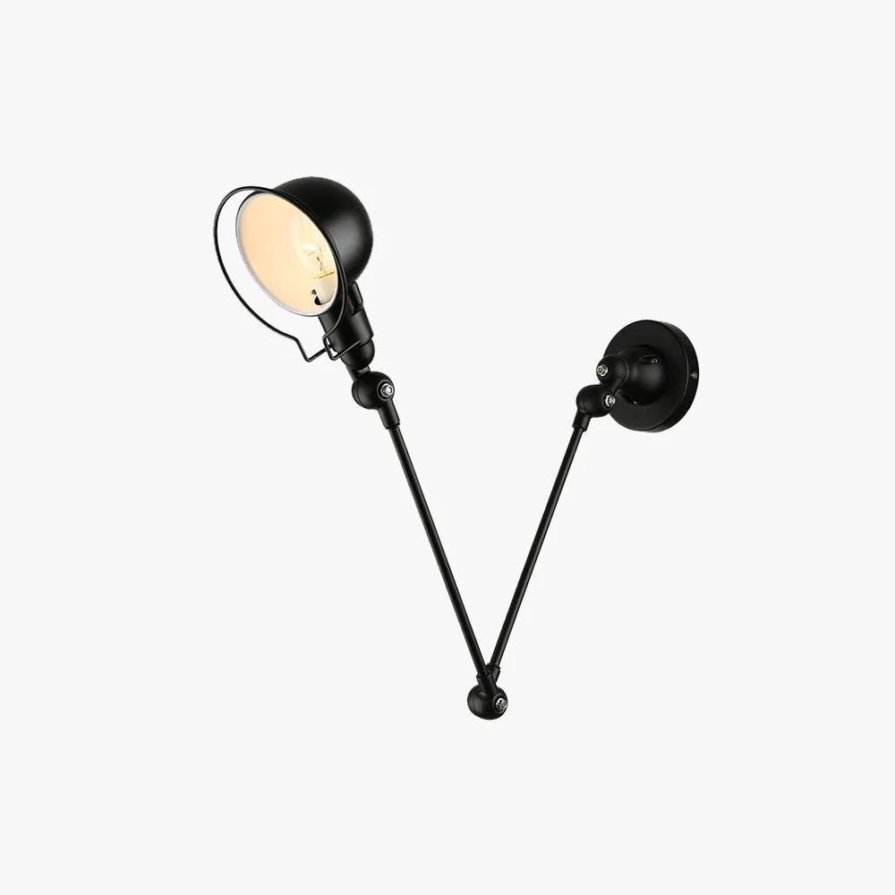 Outstanding Brady Wall Lamp Bowl Circle Adjustable Metal 2 Color Living Room Healthy