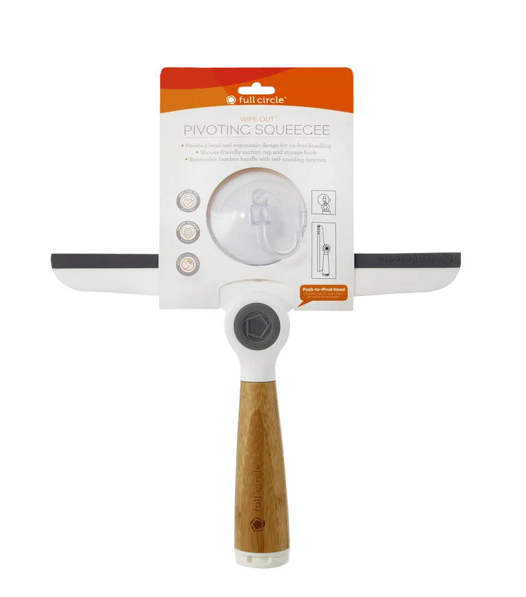 Practical Full Circle Wipe Out Pivoting Squeegee Fashionable