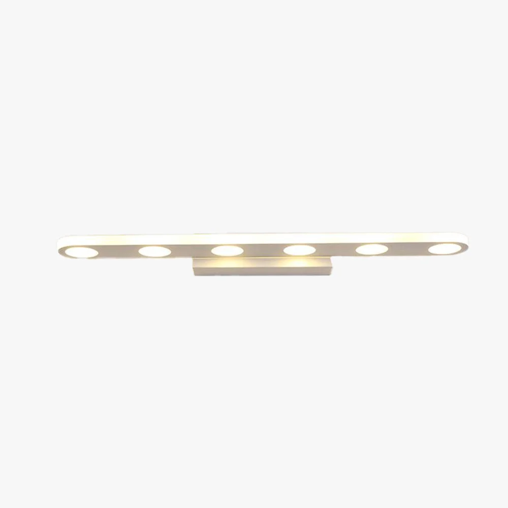 Next-Generation Leigh Modern Oval Metal Acrylic Bedroom Wall Lamp White High-Quality