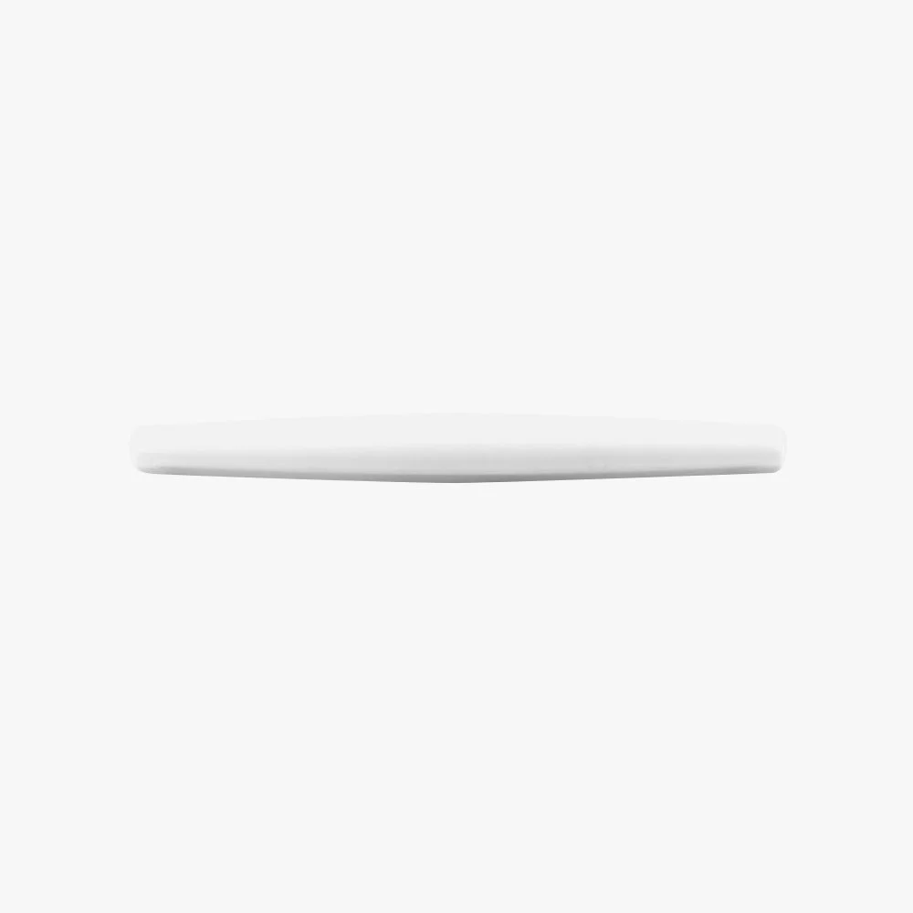 Sustainable Edge Modern Oval Acrylic Wall Lamps White Refined