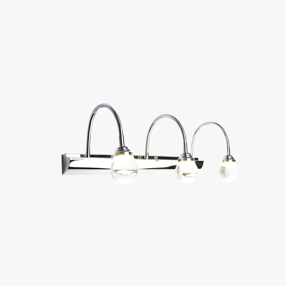 Long-Lasting Leigh Modern Curve Around Steel Acrylic Wall Lamp White Specialty