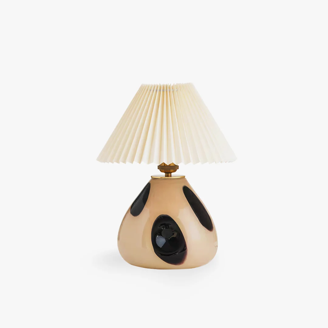 Solid Vintage Ceramic Table Lamp Clean