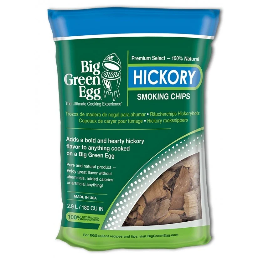 Comfortable Big Green Egg Hickory Wood Smoking Chips Refined