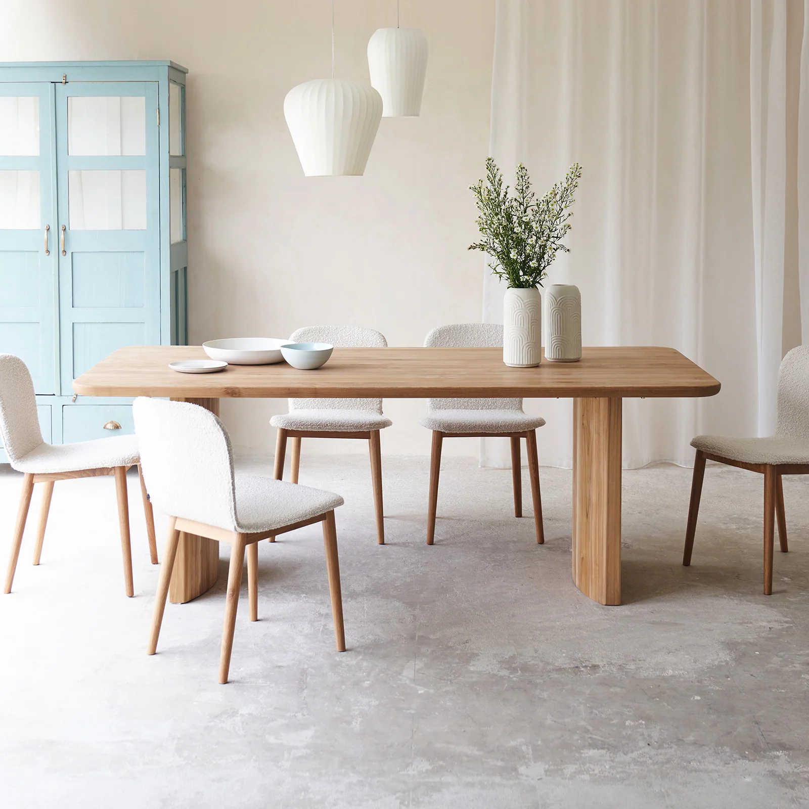 Next-Generation Kawa Dining Table Teak 210cm Reliable