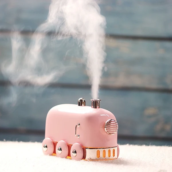 Solid Mini Train Ultrasonic Air Humidifier Top-Quality
