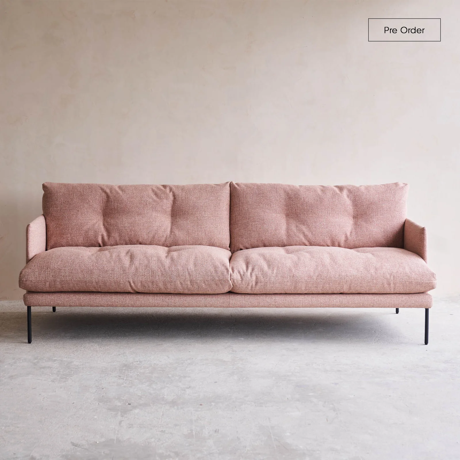 Original Design Mercer Fabric Sofa Bespoke Fabric Exclusive