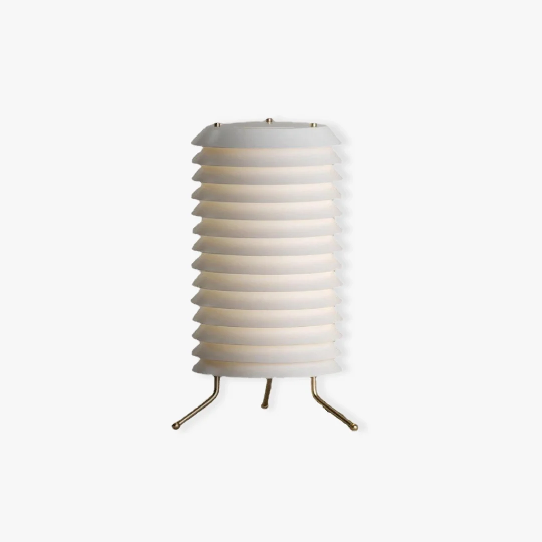 Contemporary Stack Table Lamp Authentic