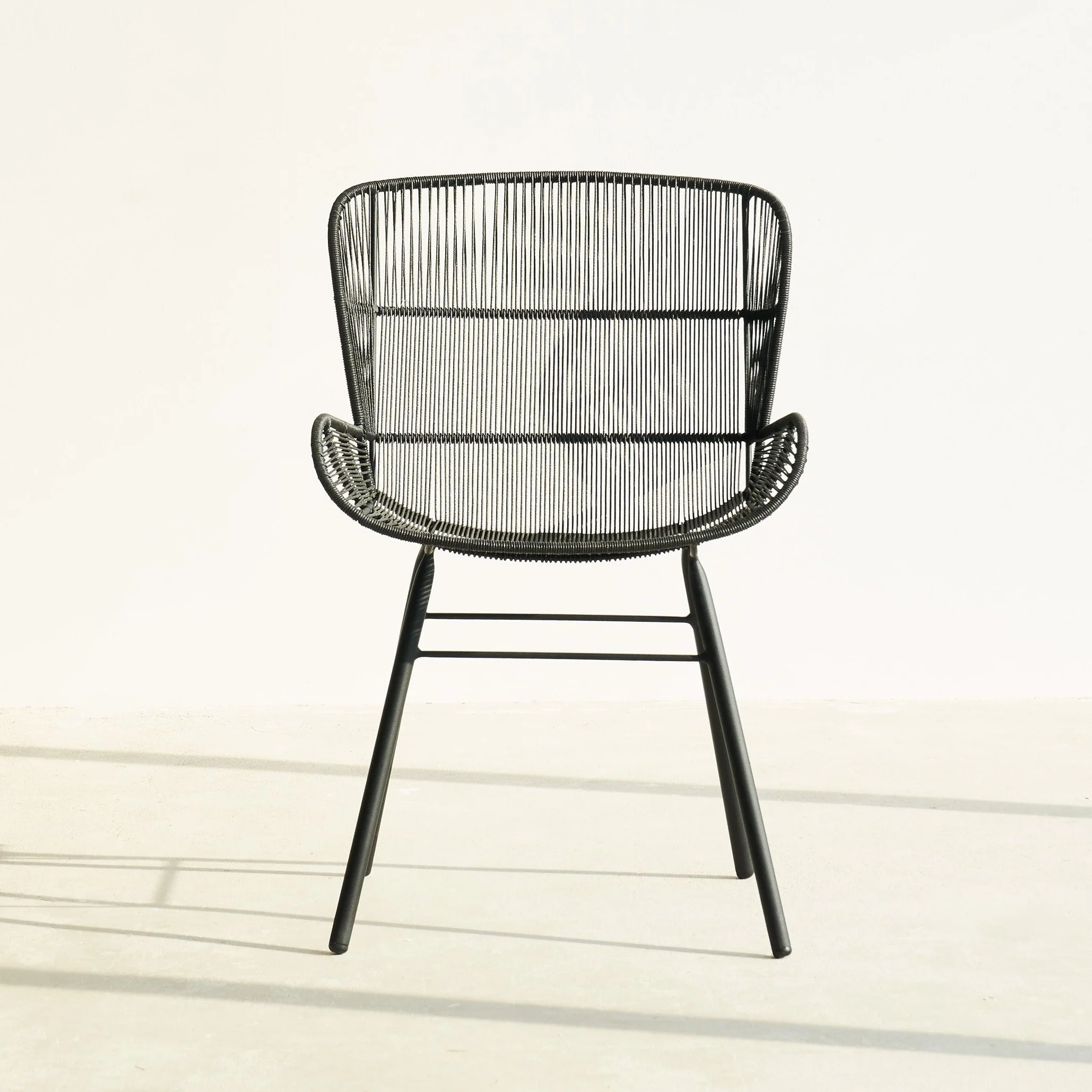 Relaxed Rose Outdoor Dining Chair Lava Premium