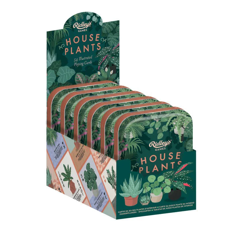 Detailed House Plants Playing Cards Relaxed