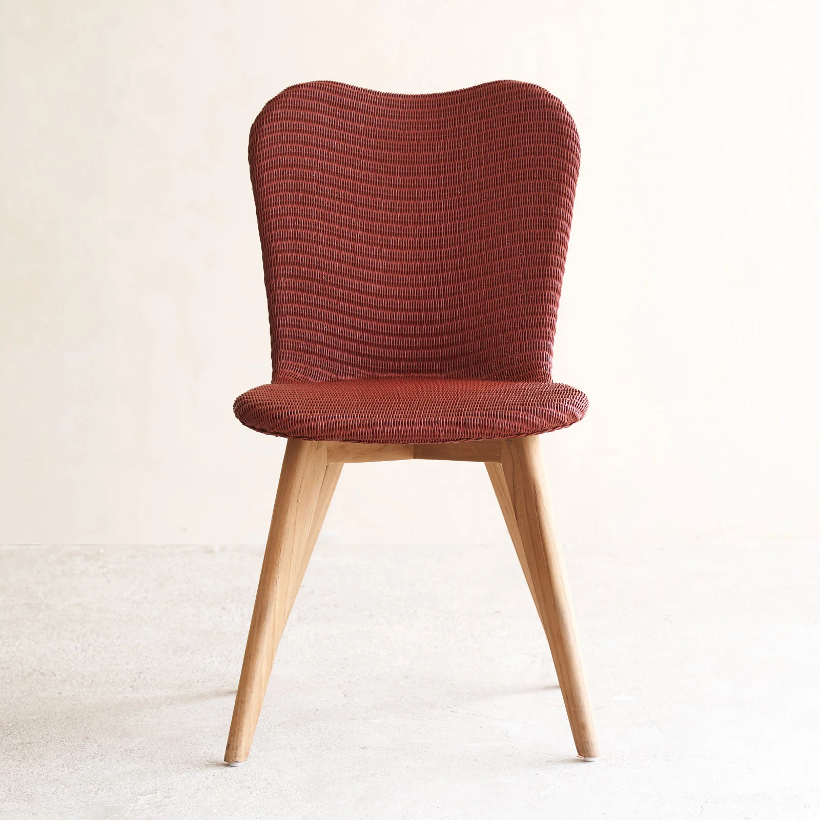 Safe Lily Dining Chair Teak - Terracotta Optimized