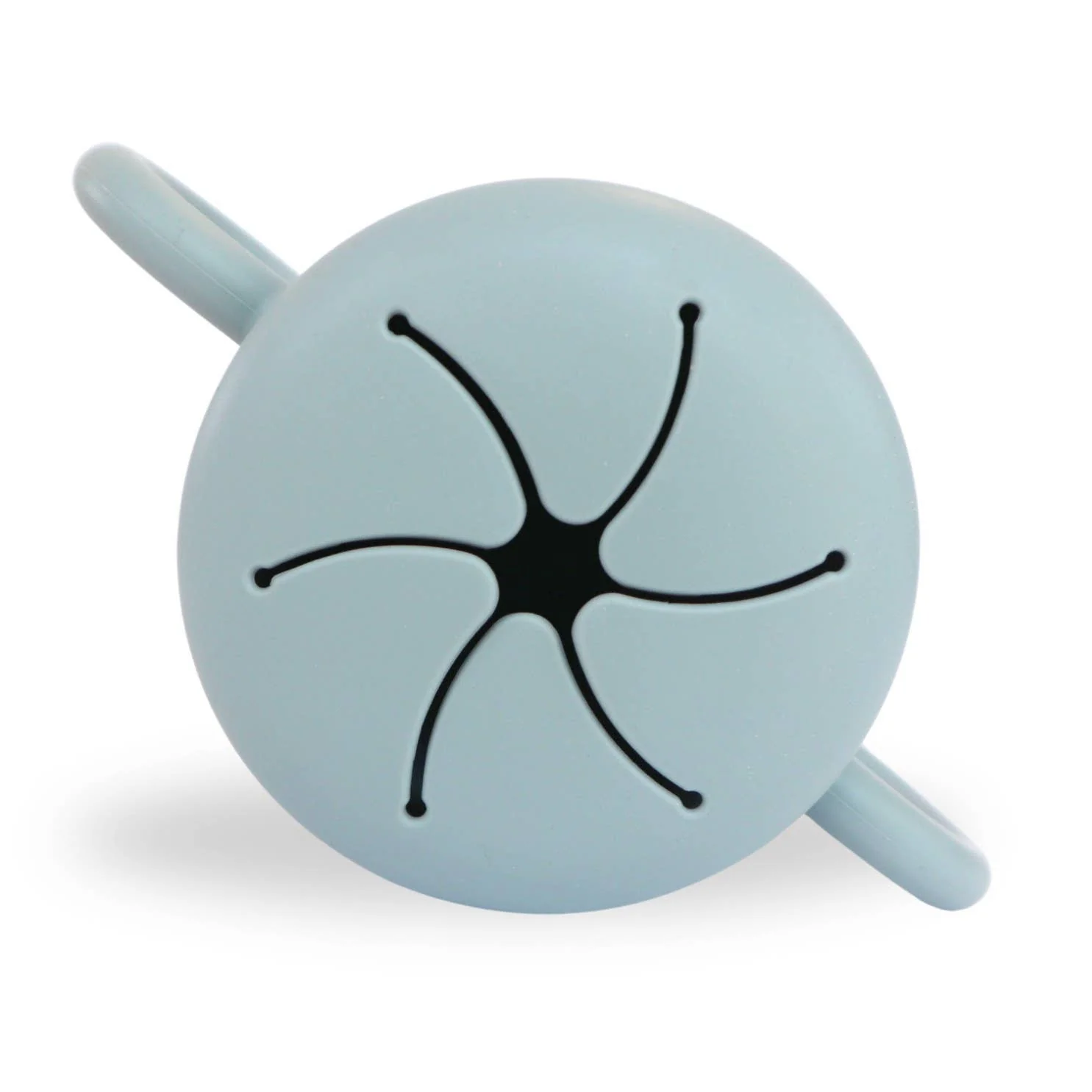 Top-Quality Silicone Snack Cup Dusty Teal Premium Material
