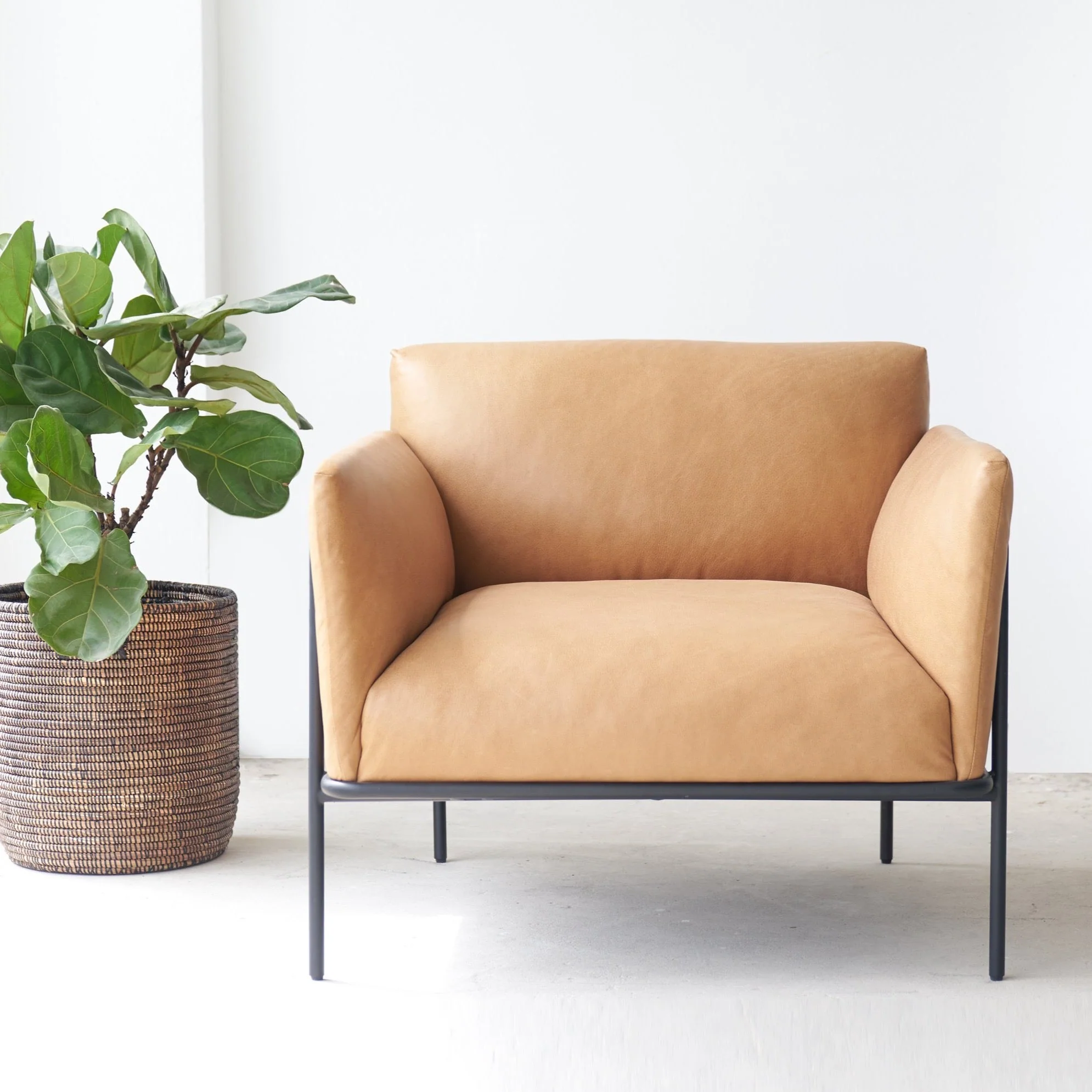 Quality Scribe Leather Armchair Canyon Premium